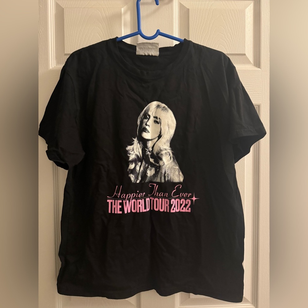 Billie Eilish 2022 Happier Than Ever Tour Tee